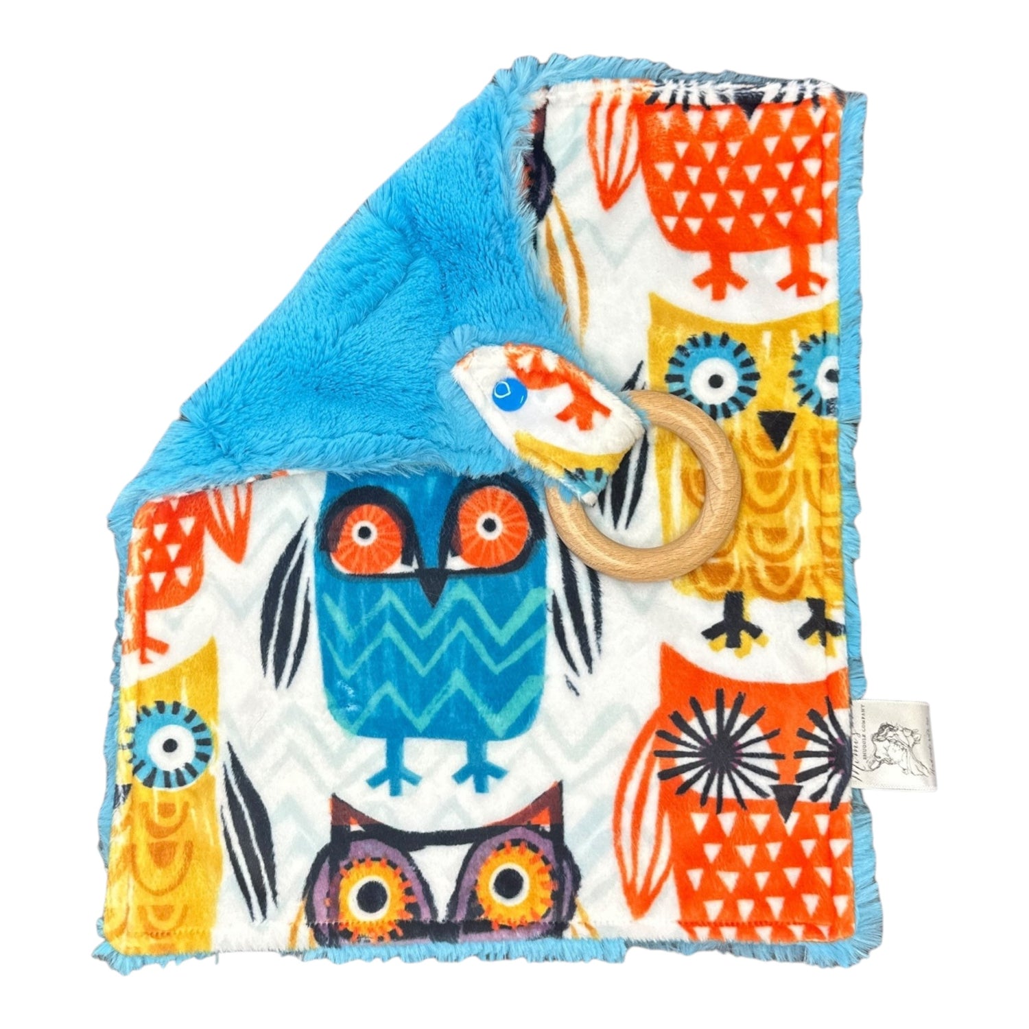 Little Wise Owls Snuggle Lovie