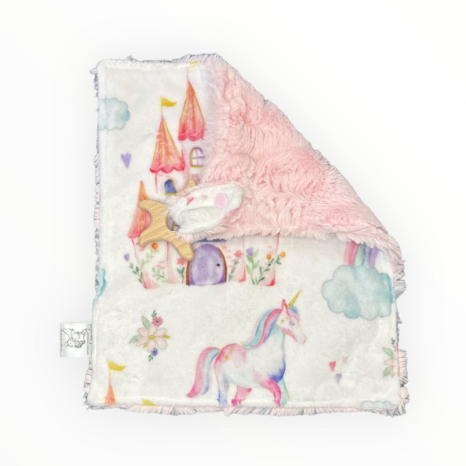 Castle and Unicorn Snuggle Lovie