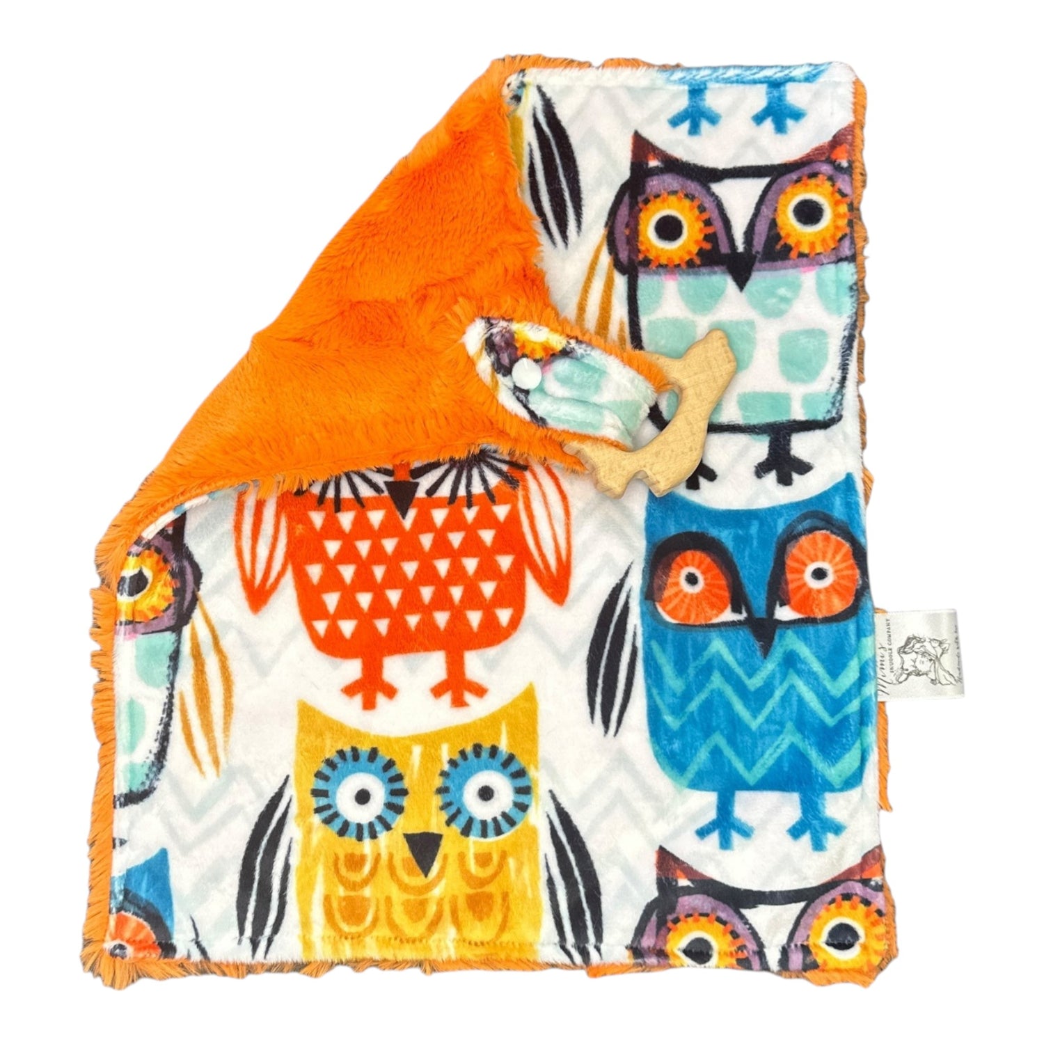 Little Wise Owls Snuggle Lovie