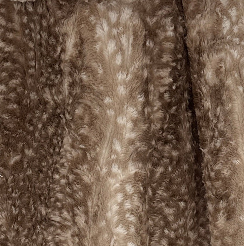 Fawn Luxury Double-Sided Minky Snuggle Blanket – Hide Backing Options