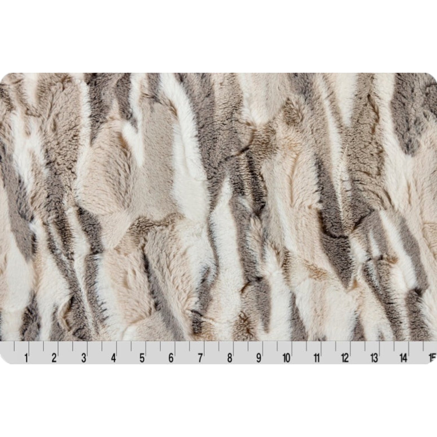Frosted Himalayan Luxury Double-Sided Minky Snuggle Blanket with Safari Hide – Ready to Ship