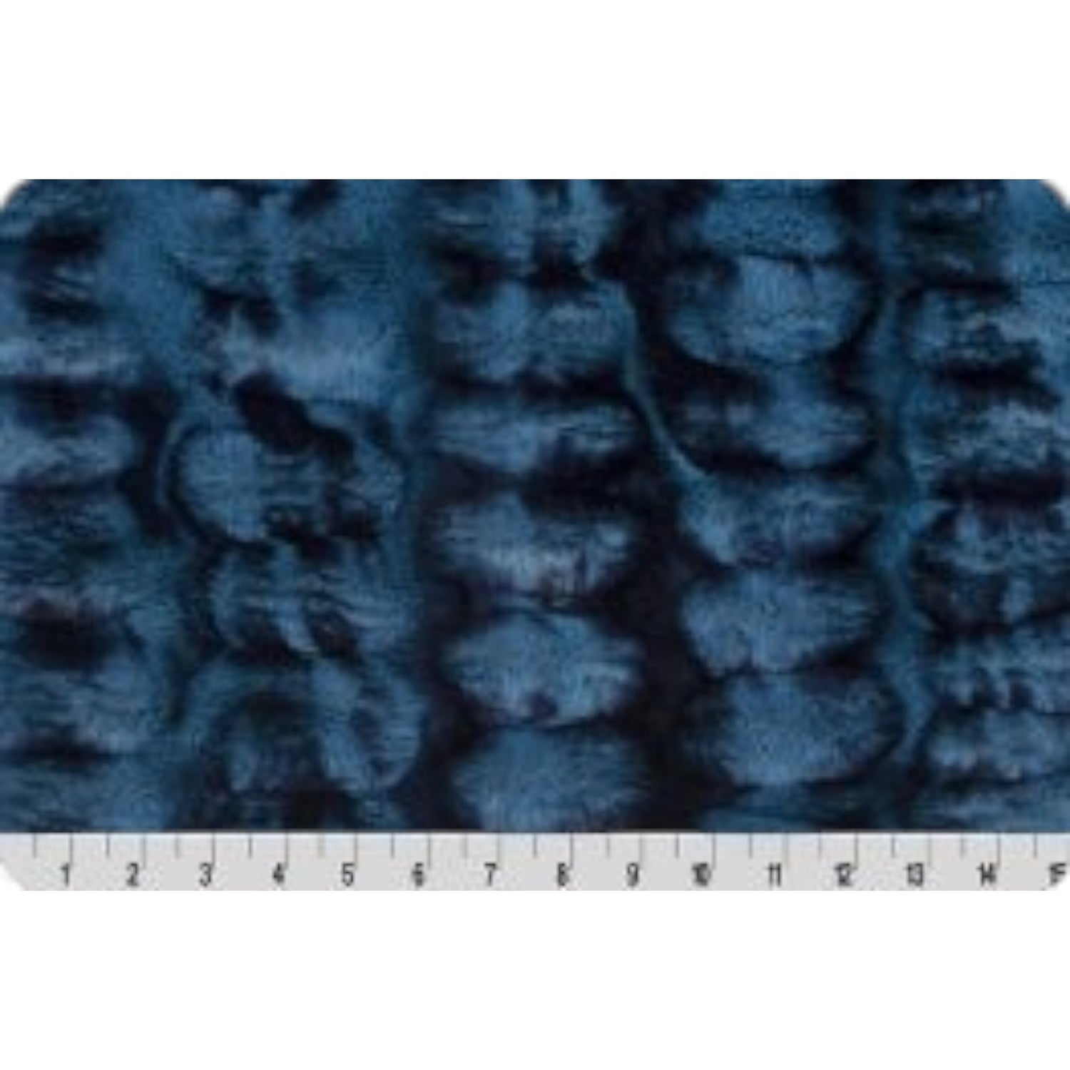 Luxe Milan in Dark Sea – Luxury Double-Sided Minky Snuggle Blanket