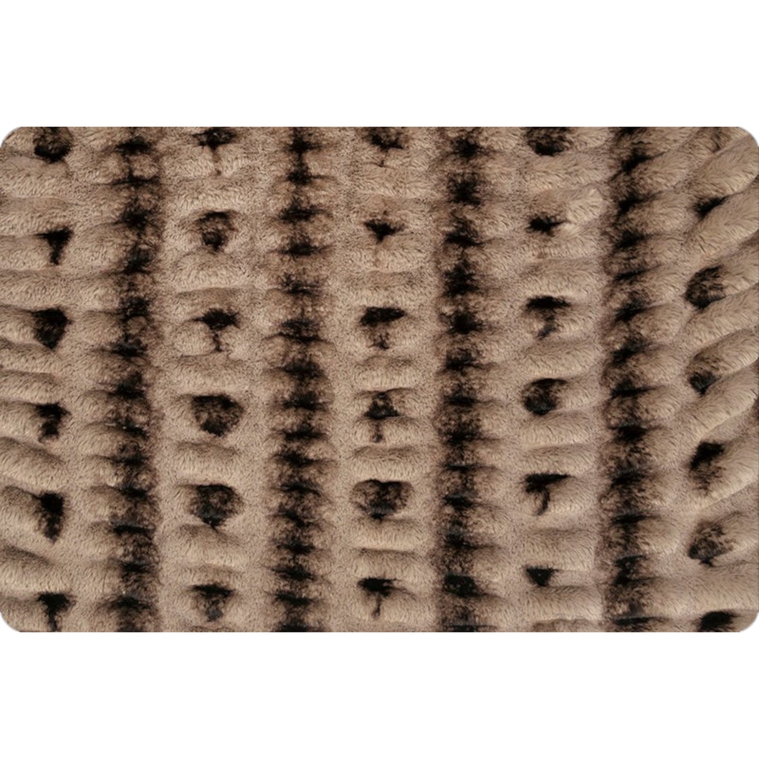 Luxe Milan in Cocoa – Luxury Double-Sided Minky Snuggle Blanket
