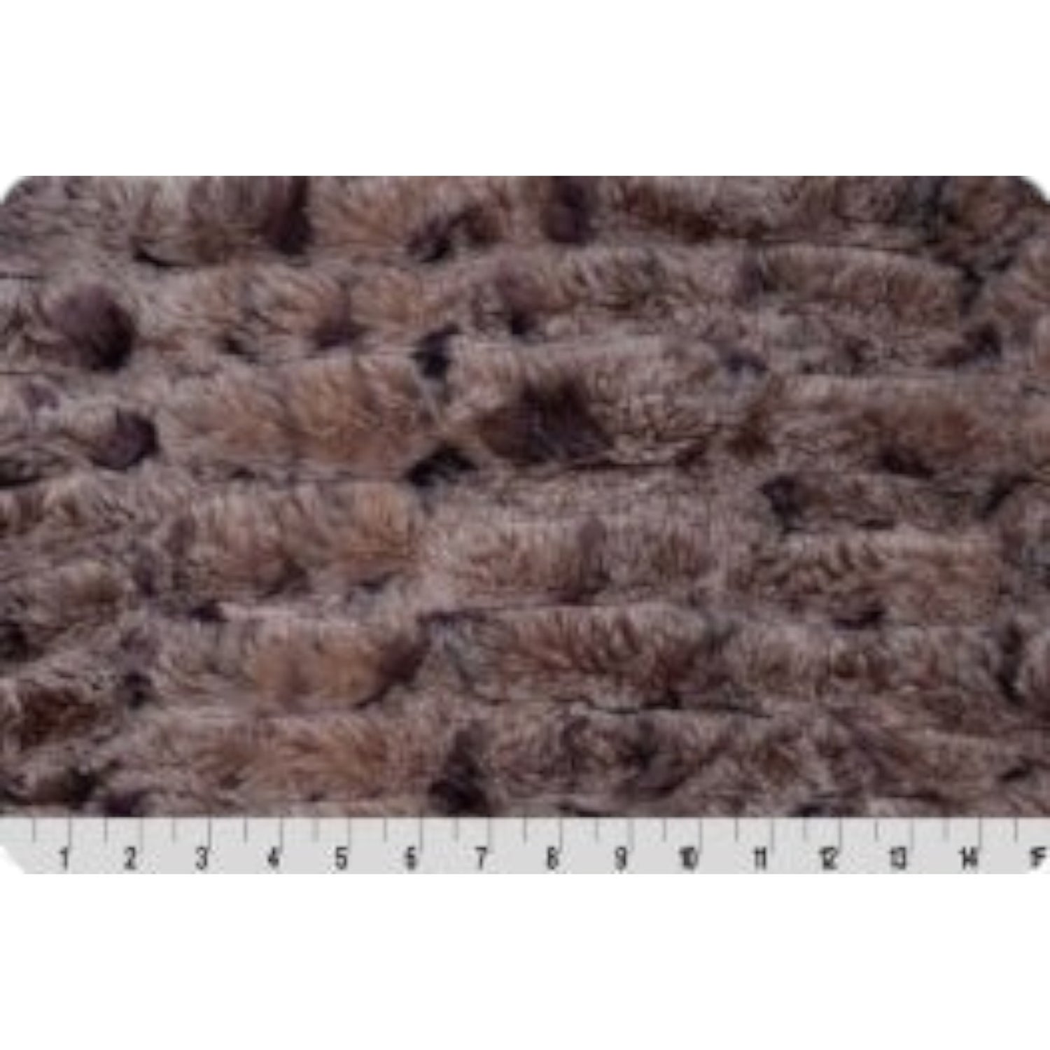 Luxe Milan Lynx in Pecan – Luxury Double-Sided Minky Snuggle Blanket