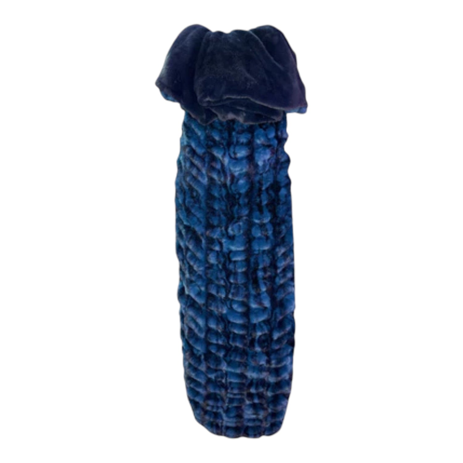 Luxe Milan in Dark Sea – Luxury Double-Sided Minky Snuggle Blanket