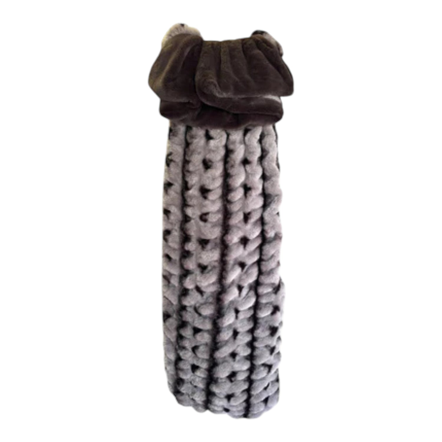 Luxe Milan in Cocoa – Luxury Double-Sided Minky Snuggle Blanket