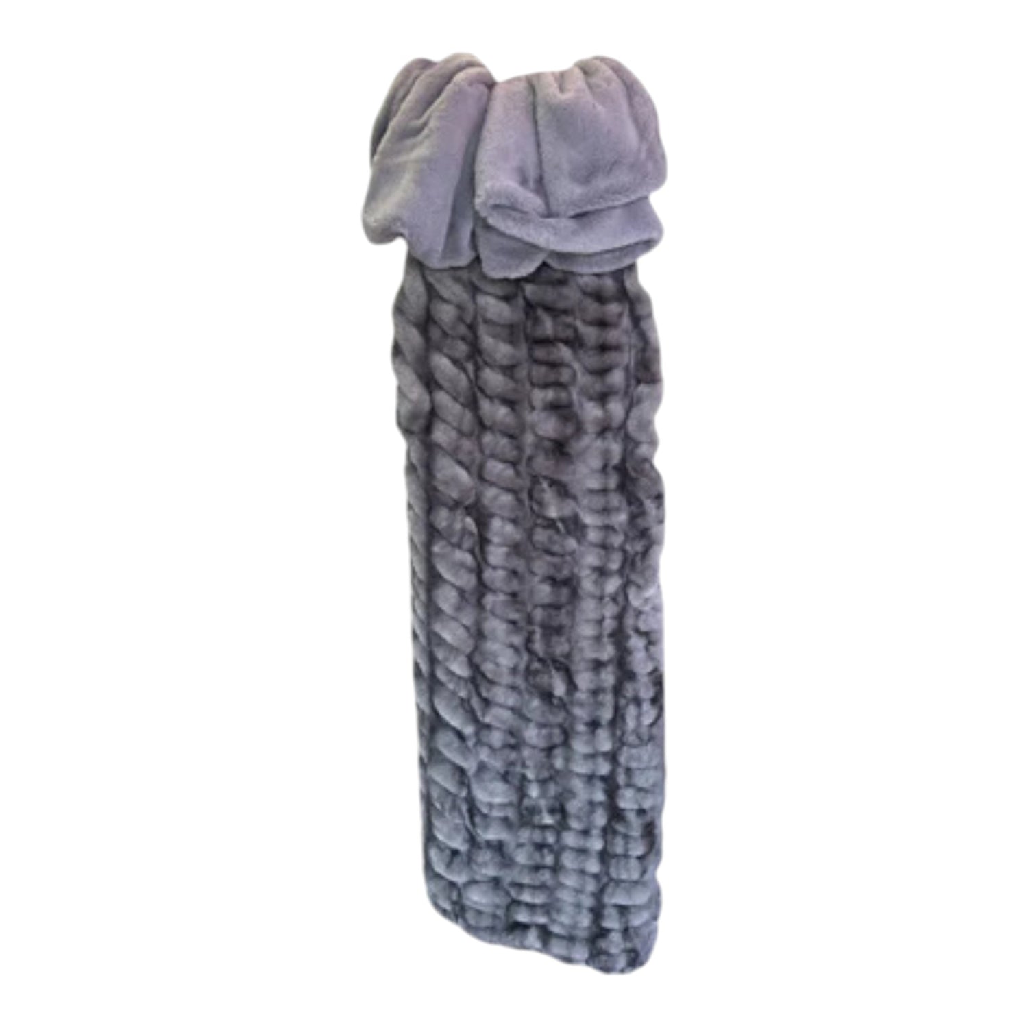 Luxe Milan in Graphite – Luxury Double-Sided Minky Snuggle Blanket