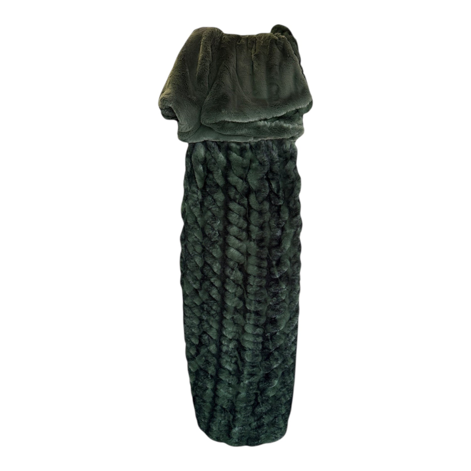 Luxe Milan in Loden – Luxury Double-Sided Minky Snuggle Blanket