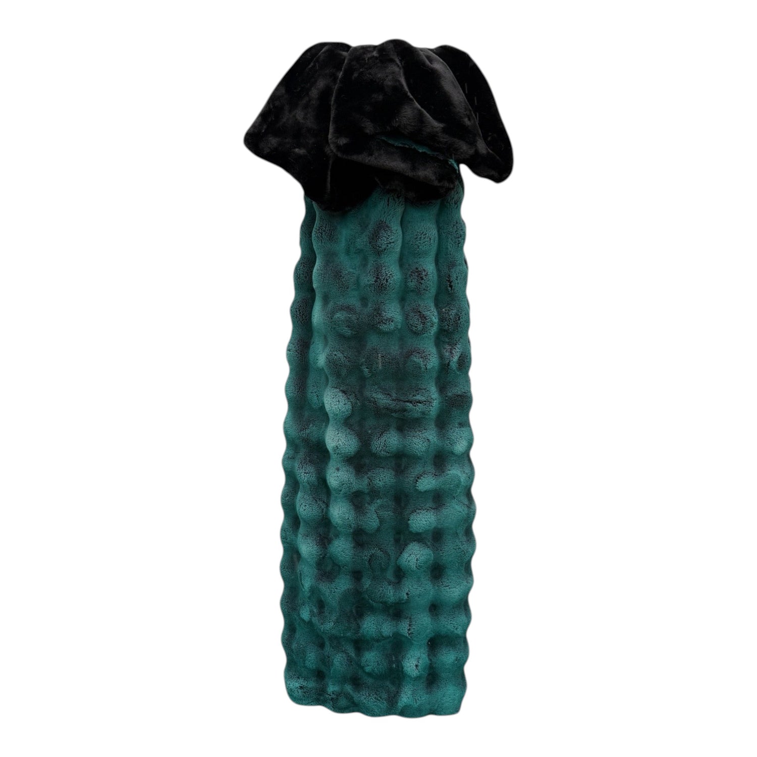 Powder Puff Frosted Everglade Luxury Double-Sided Minky Snuggle Blanket